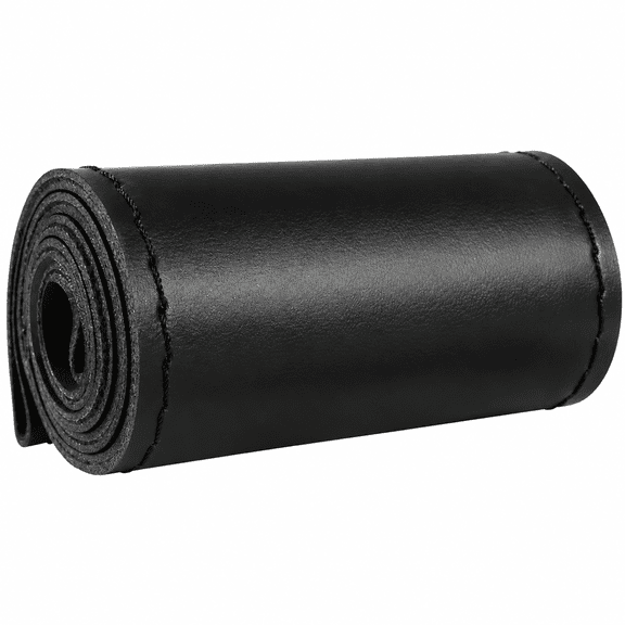 Hand-Stitched Steering Wheel Cover, Faux Microfiber Leather, Universal Fit for 15-Inch Wheels