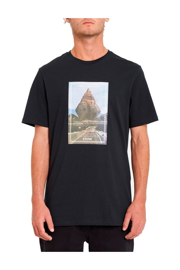 Hand Stone Short Sleeve T-Shirt [Black]