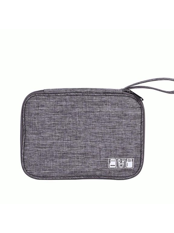 Hand Storage Bag Travel Organizer Clutch with Multiple Grids Cationic Waterproof Polyester Cosmetic Pouch Home Essentials 23x16x3cm