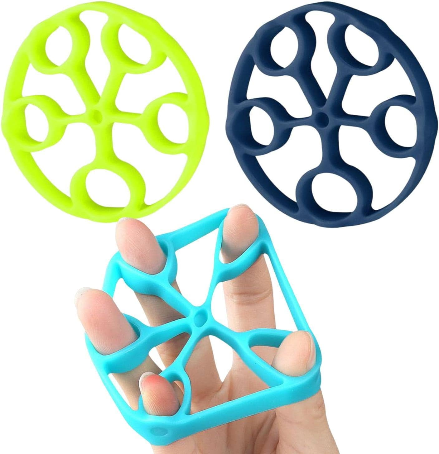 Hand Strengthener Silicone Finger Tensioner Hand Trainer Physical