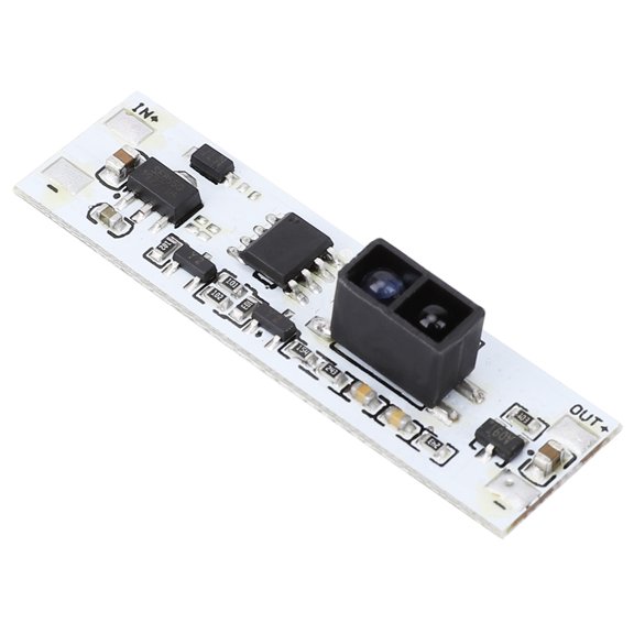 Hand Sweep Sensor Switch Module, 5-24VDC Infrared Motion Detector for LED Cabinet and Wardrobe Lighting