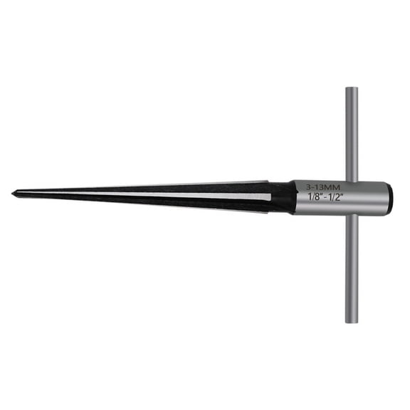 Hand Taper Reamer 3-13mm 5-16mm Opening Countersunk Head Cutting Tool Handle Tapered Chamfer Metal Plastic Drilling