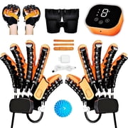 AuraLane Rehabilitation Robot Gloves,Hand Exerciser for Stroke with Neuromuscular Recovery & Stroke Therapy Equipment,Strength Adjustable,2 Piece