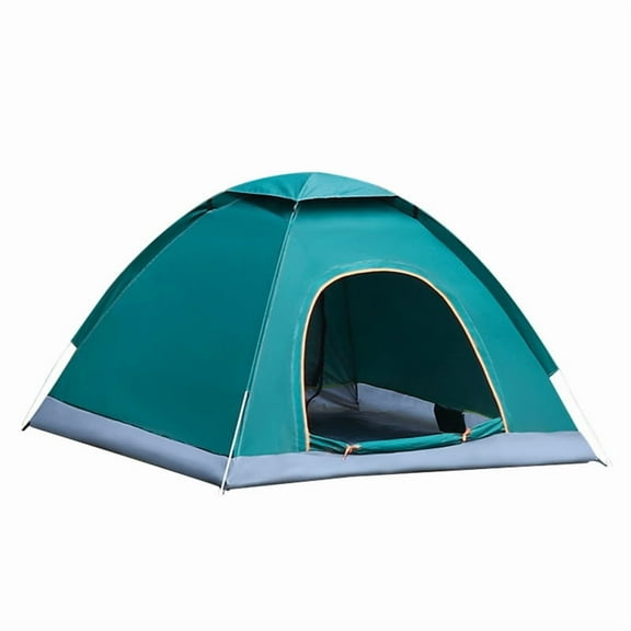 Hand Throw Two Seconds Quick Open Automatic Tent Double Person Single Door Throw Tent 1-3 Person Outdoor Camping Throw Open Automatic Tent