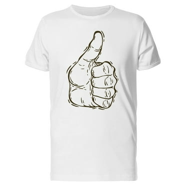 Hand Thumbs Up T-Shirt Men -Image by Shutterstock, Male Small