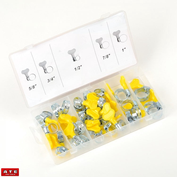 Hand Tightening Hose Clamp Assortment