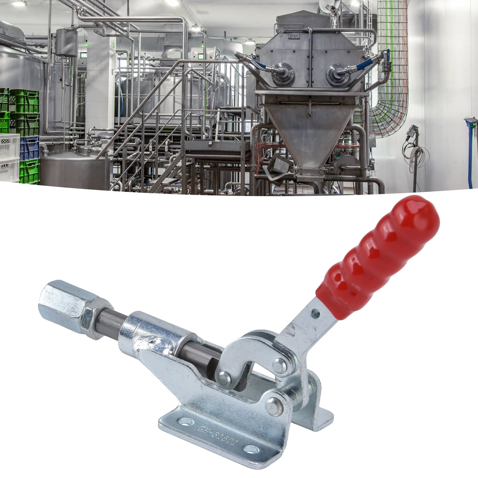 Hand Toggle Clip , Hold Down Toggle Clamp 200KG Holding Capacity Quick Release Toggle Clamp For