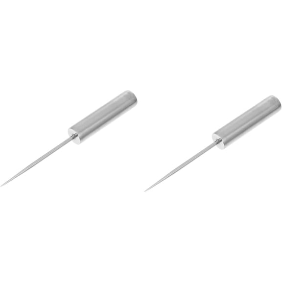 Hand Tools 2 pcs 201 Safety Ice Bar Stainless Metal Carving Camping Steel Pick Chisel Bartender Tool Xxcm Bars Tools Piton Home Best for Pub Picnics Cold Picks Japanese Japanese Tools