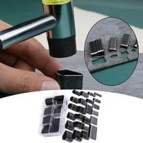 [Hand Tools Kits] 24Pcs/Set Hollow Punch Cutter Tool,One Hole Leather Cutting Tools with Box,Different Shape Punch Tool Set Hole Leather Hollow Punch Cutter,Craft Tools Kit for Handmade DIY Craft