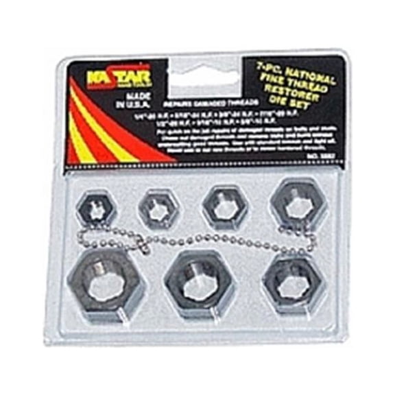 Hand Tools Nf Thread Restorer Die Set 7 Piece