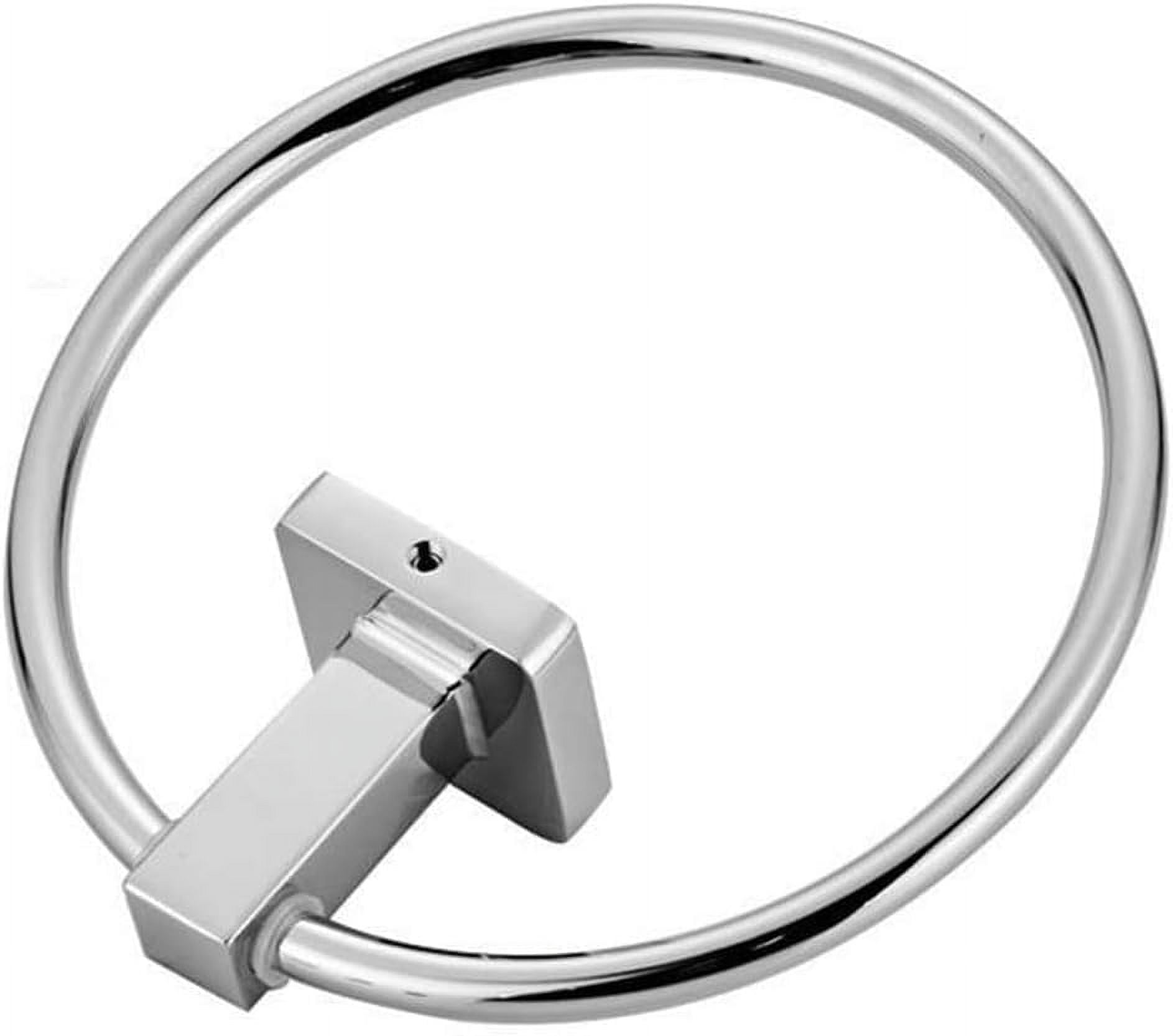 Hand Towel Holder Stainless Steel Towel Ring Hanger Kitchen Round Towel ...