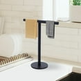thumbnail image 1 of Miumaeov Freestanding T-Shape Towel Rack Metal Towel Bar Stand for Bathroom Desktop Storage Rail, 1 of 12