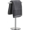 Hand Towel Holder Stand for Bathroom Vanity Countertop Stainless Steel