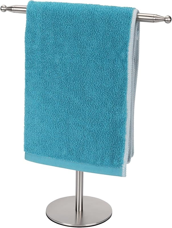 Hand Towel Holder Stand for Bathroom Vanity Countertop Stainless Steel ...