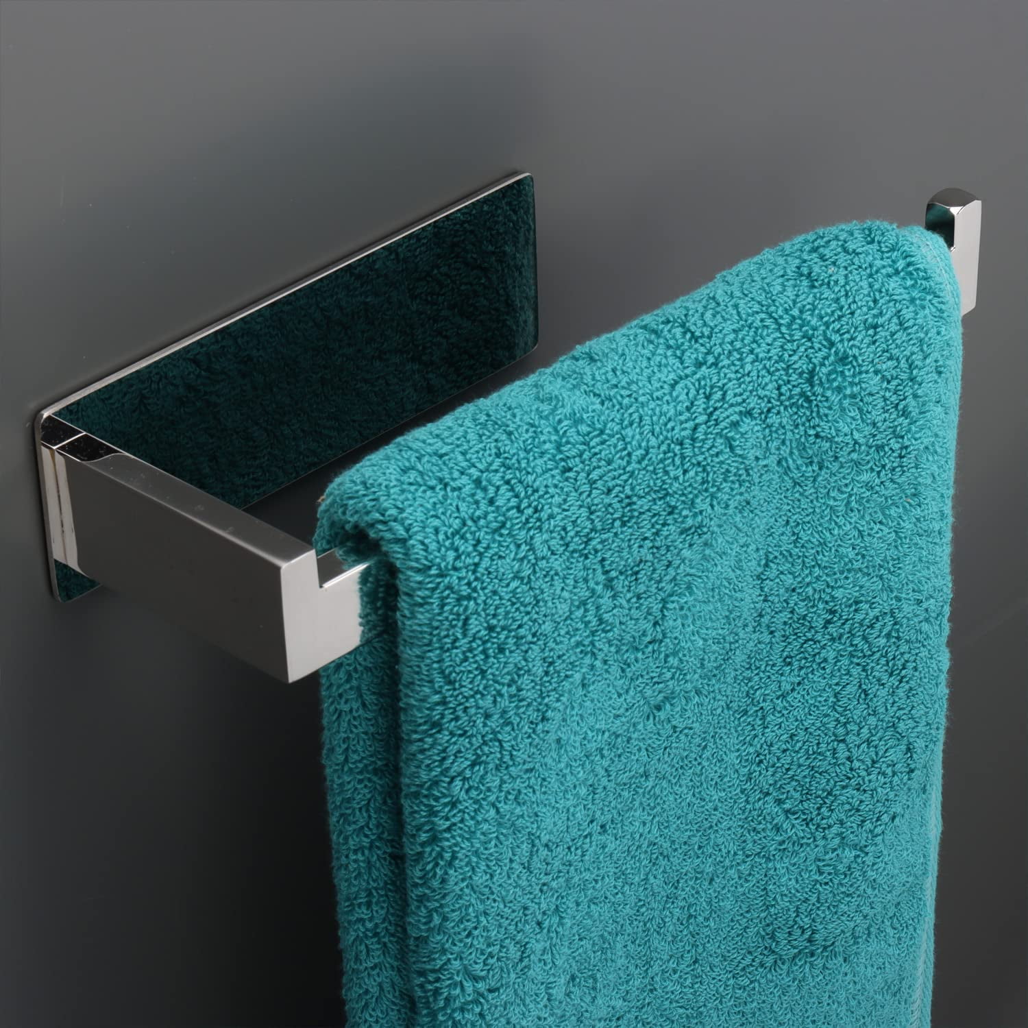 Matte Black Stainless Steel Wall Mounted Towel Holder