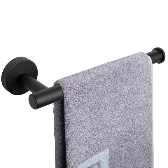 Hand Towel Holder/Towel Ring, Thicken Stainless Steel Hand Towel Bar for Bathroom, Rustproof Wall Mounted Towel Rack, Contemporary Style Bath Accessories, 9 Inch (1 Pack, Brushed Nickel)