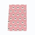 thumbnail image 1 of Hand Towel,Light-Pink Soft Absorbent Ghost Print Pattern Towel for Bathroom Kitchen Home Decor 23.62x15.75 Inch, 1 of 8