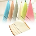 thumbnail image 1 of Hand Towel - Ultra Soft and Quick-Drying - Two-Tone Stripes - 13.38 x 13.38 in - Beige, 1 of 7