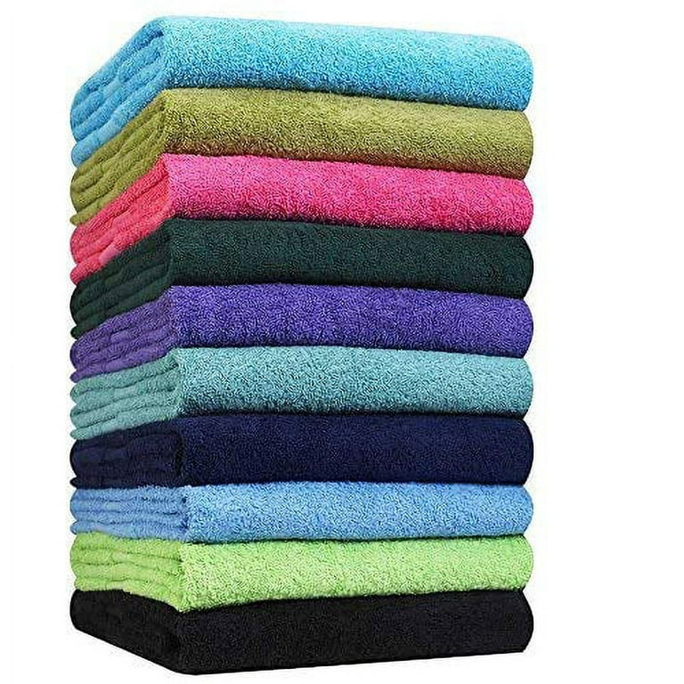  Dallonan 100% Cotton Towels White Mardi Gras Green Style Hand  Towels for Bathroom Clearance Decorations Soft Absorbent Wash Towels for  Body Face Hair 16x30 Inche : Home & Kitchen