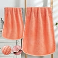 thumbnail image 1 of Hand Towels for Bathroom Coral Velvet Absorbent Bath Towels for Adults Face Towel Bath Towel Set Soft Comfortable Bathroom Towel Set Highly Absorbent Soft Bathroom Towels Set, 1 of 8
