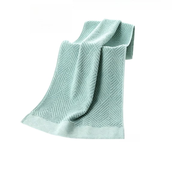 Hand Towels for Bedroom,13.7x29.5 Inch Striped Weave Bath Towels | Soft Absorbent Quick-Dry Cleaning Towels for Gym & Outdoor Running | Summer Kitchen Cleaning Towels,Mint Green