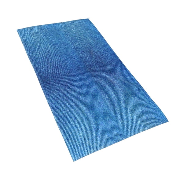 Hand Towels Denim Blue Bath Shower Towels Fingertip Kitchen Dish Guest Towel 15.7 X 27.5 In