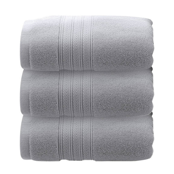 Hand Towels Set, 100% Cotton Quick Dry Soft Hand Shower Towels Set for Bathroom, 29" x 13", 3 Pack