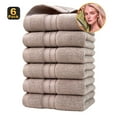 thumbnail image 1 of Hand Towels Sets Skegnu 6 Pack Towels Set Soft And Highly Absorbent 400GSM Towels For Bathroom Gym Shower Hotel And Spa, 1 of 4