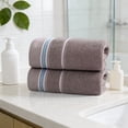thumbnail image 1 of Hand Towels for Bathroom, 13x29 Inch Premium 100% Cotton Absorbent Face Towel, Blue, 1 of 7