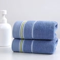 thumbnail image 1 of Hand Towels for Bathroom, 13x29 Inch Premium 100% Cotton Absorbent Face Towel, Brown, 1 of 7
