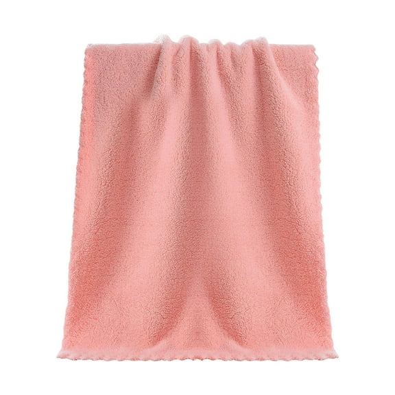 Hand Towels for Bathroom, Flannel Soft Absorbent for Face Spa Bath Gym Kitchen, 13 x 29 Inches