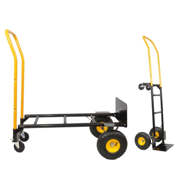 Hand Truck, 330 Lbs, High-Strength, Push Handle, Suitable for Moving, Transporting Goods