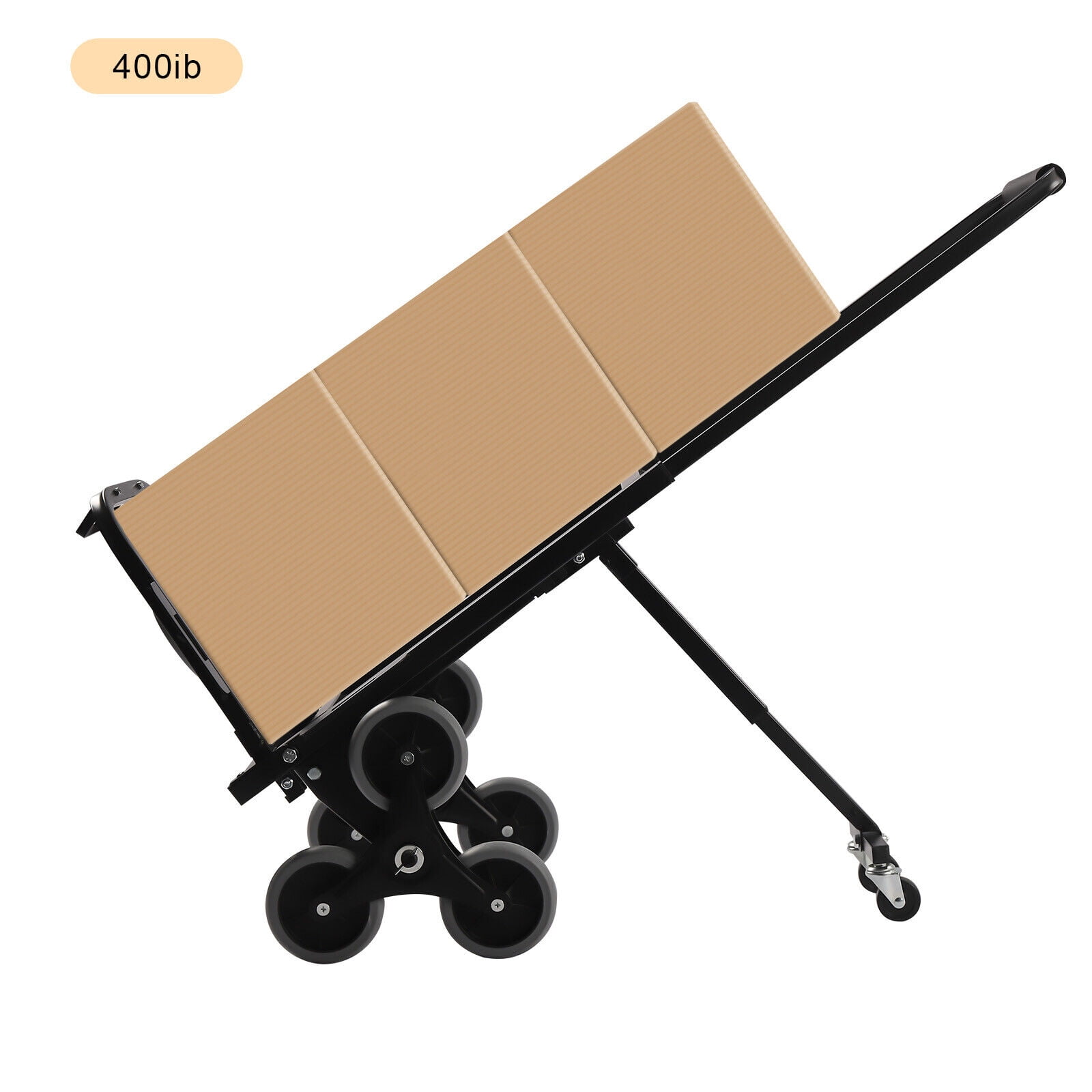 Hand Truck Stair Climber Folding Dolly Foldble Cart Aluminum/Steel