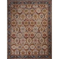 Hand-Tufted Traditional Persian Wool Area Rug – Abbey Design | Avyay Rugs – 3 x 5 ft