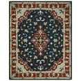 thumbnail image 1 of Hand Tufted Black, Rust and Beige Persian Style Antique Oriental Wool Area Rug, 1 of 10
