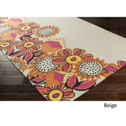 Hand Tufted Cobblestone Poly Acrylic Rug 7'6 x 9'6