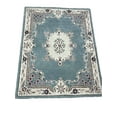 thumbnail image 1 of Hand-Tufted Floral Wool Area Rug | 100% New Zealand Wool Carpet for Living Room, Bedroom, and Home Décor (Tiffany)_6X9, 1 of 5