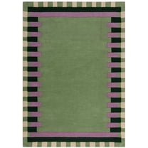Hand Tufted Kali Wool Area Rug – Green – 4x6