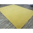 thumbnail image 1 of Hand Tufted Plain Design Carpets for Living Room-Bedroom & Hall (Yellow, 8 X 11 Feet), 1 of 4