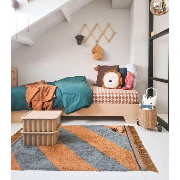 Hand Tufted Rug | Soft & Cozy Bedroom Area Rug For Modern Decor | Custom Size Rug | Perfect for Living Room And Hallway Area | Bohemian Rugs