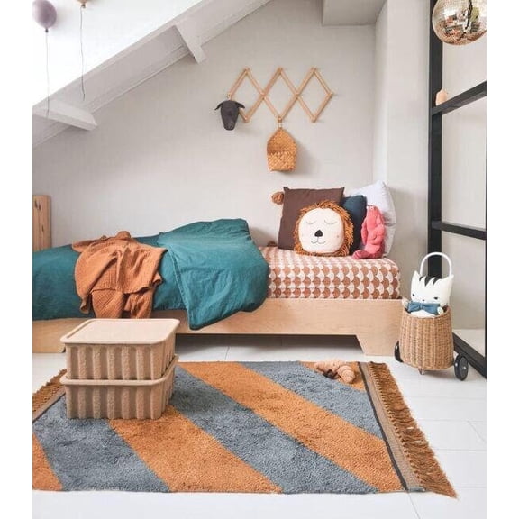 Hand Tufted Rug | Soft & Cozy Bedroom Area Rug For Modern Decor | Custom Size Rug | Perfect for Living Room And Hallway Area | Bohemian Rugs