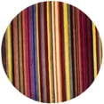 thumbnail image 1 of Contemporary Rug - Rodeo Drive Wool Pile -Red/Multi-Color:Red/Multi,Design:Contemporary,Shape:Round,Size:6'L x 6' W, 1 of 3