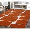 thumbnail image 1 of Avyay Rugs Modern Hand-Tufted Geometric Design Area Rug, 6' x 9', Soft & Luxurious, 1 of 5
