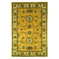thumbnail image 1 of safavieh classic collection cl314b handmade traditional oriental gold and ivory wool area rug (4' x 6'), 1 of 1