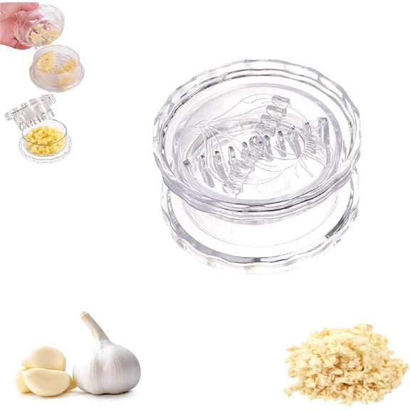 Hand-Twist Chopper, Clear Detachable Multi-Functional for Garlic Onion