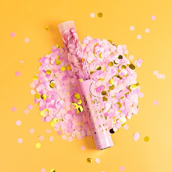 Hand-Twist Mini Firecrackers - Vibrant Confetti Cannons for Weddings, Birthdays, and Parties