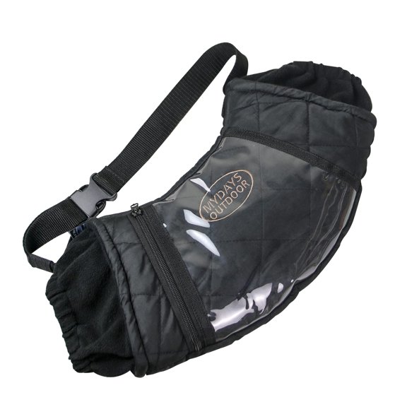 Hand Warmer Muff for Outdoor Activities Black 1 Pack
