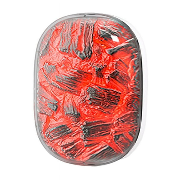 Hand Warmer,New Flame Hand Warmer,Dynamic Charcoal Fire Atmosphere Light,Hand Warmers Rechargeable,White