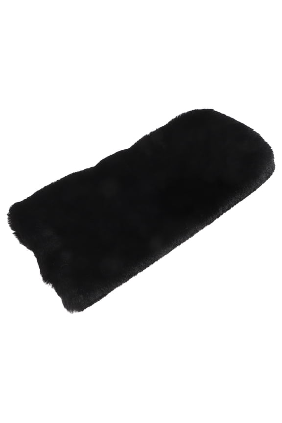 Hand Warmer Pouch – Cozy Gloves Alternative for Cold Weather – Black – Delicate Warm Muff – Plush Winter Hand Warmer Bag – 15.33 x 5.50 x 5.50 Inches
