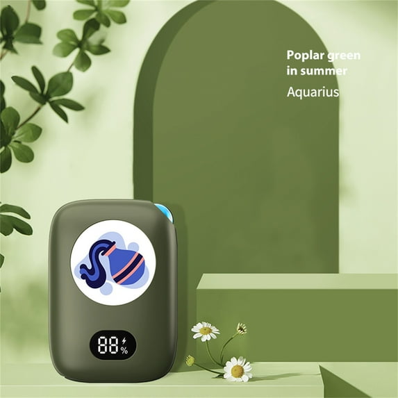 Hand Warmers - 10000mAh Hand Warmers Rechargeable Up to 20Hrs Warmth, Electric Hand Warmer Reusable Heat, Rechargeable Hand Warmers 1 Pack for Golf Camping, Warm Gifts